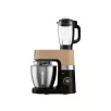   SilverCrest SKMP 1300 D3 Premium fekete / fekete - arany 1300W 6.3  literes XXL profi konyhai robotgép 10 sebességfokozattal, 1.5L turmix feltéttel