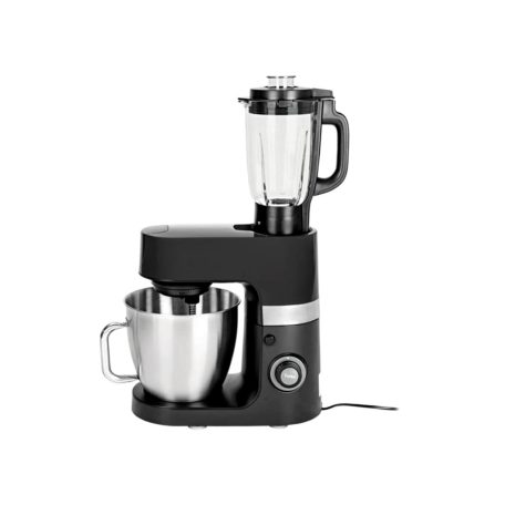 SilverCrest SKMP 1300 D3 Premium fekete / fekete - arany 1300W 6.3  literes XXL profi konyhai robotgép 10 sebességfokozattal, 1.5L turmix feltéttel