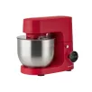   SilverCrest SKM 600 F1 piros / fekete 600W 5L planetáris mixer, konyhai robotgép, digitális időzítővel, LED kijelzővel 8 sebességfokozattal