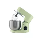 SilverCrest SKM 600 F1 pisztáciazöld / fekete / piros 600W 5L planetáris mixer, konyhai robotgép, digitális időzítővel, LED kijelzővel 8 sebességfokozattal