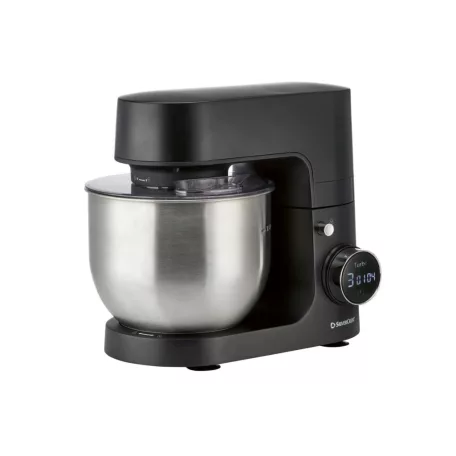SilverCrest SKM 600 F1 piros / fekete 600W 5L planetáris mixer, konyhai robotgép, digitális időzítővel, LED kijelzővel 8 sebességfokozattal