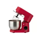 SilverCrest SKM 600 F1 piros / fekete 600W 5L planetáris mixer, konyhai robotgép, digitális időzítővel, LED kijelzővel 8 sebességfokozattal