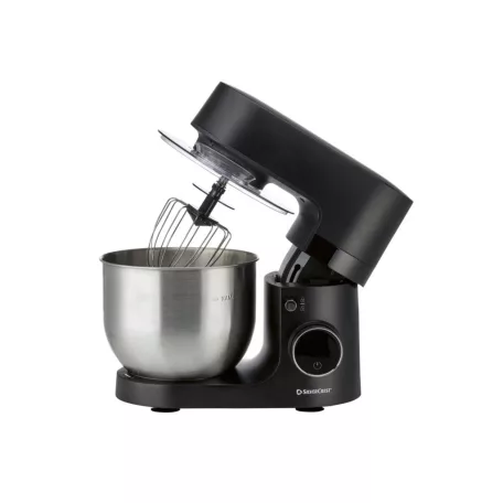 SilverCrest SKM 600 F1 piros / fekete 600W 5L planetáris mixer, konyhai robotgép, digitális időzítővel, LED kijelzővel 8 sebességfokozattal