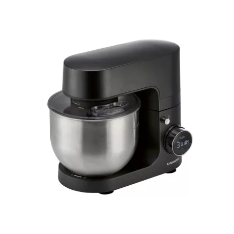 SilverCrest SKM 600 F1 piros / fekete 600W 5L planetáris mixer, konyhai robotgép, digitális időzítővel, LED kijelzővel 8 sebességfokozattal