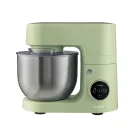 SilverCrest SKM 600 F1 pisztáciazöld / fekete / piros 600W 5L planetáris mixer, konyhai robotgép, digitális időzítővel, LED kijelzővel 8 sebességfokozattal