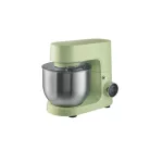 SilverCrest SKM 600 F1 pisztáciazöld / fekete / piros 600W 5L planetáris mixer, konyhai robotgép, digitális időzítővel, LED kijelzővel 8 sebességfokozattal