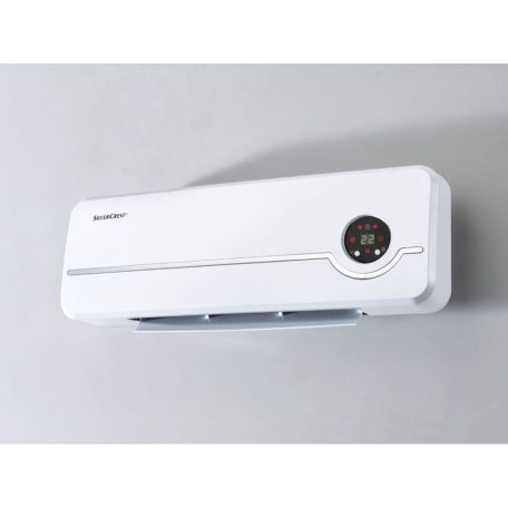 SilverCrest SKWH 2000 A2 fali fűtőventilátor 1000W / 2000W digitális PTC kerámia hősugárzó színes LED kijelzővel, távirányítóval