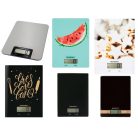 SilverCrest SKW 5 C1 / SKWG 5 A1 Digital Kitchen Scale 200 x 145 mm üveglapos / inox (nemesacél) grammra pontos digitális konyhai mérleg 5 kg méréshatárral, TARA funkcióval (több színben)