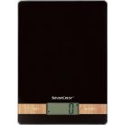 SilverCrest SKW 5 C1 / SKWG 5 A1 Digital Kitchen Scale 200 x 145 mm üveglapos / inox (nemesacél) grammra pontos digitális konyhai mérleg 5 kg méréshatárral, TARA funkcióval (több színben)