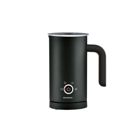SilverCrest SMAS 500 C3 fekete elektromos tejhabosító 500W tejforraló 5-féle tejhab üzemmóddal (300 ml melegítés, 150 ml habosítás) 