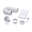 SilverCrest SMK 7000 B2 mobilklíma, 7000 BTU (2 kW) 785W energiatakarékos mobil légkondicionáló és páramentesítő (36L / nap)