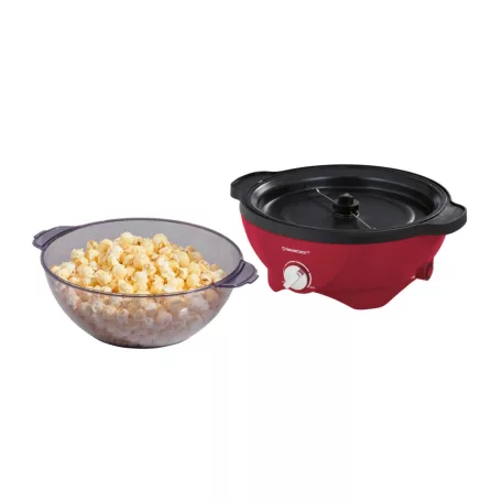 SilverCrest SMPM 850 A1 Popcorn Maker 2 in 1 850W háztartási popcorn készítő és mandulapörkölő gép, 130g / 5 liter pattogatott kukorica készítéséhez