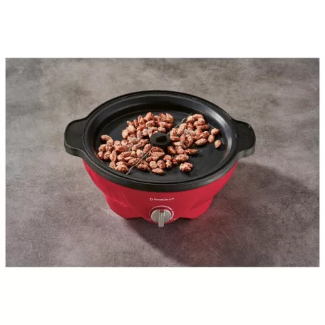 SilverCrest SMPM 850 A1 Popcorn Maker 2 in 1 850W háztartási popcorn készítő és mandulapörkölő gép, 130g / 5 liter pattogatott kukorica készítéséhez