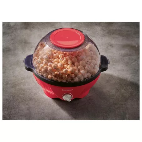 SilverCrest SMPM 850 A1 Popcorn Maker 2 in 1 850W háztartási popcorn készítő és mandulapörkölő gép, 130g / 5 liter pattogatott kukorica készítéséhez