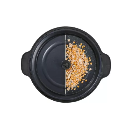 SilverCrest SMPM 850 A1 Popcorn Maker 2 in 1 850W háztartási popcorn készítő és mandulapörkölő gép, 130g / 5 liter pattogatott kukorica készítéséhez