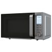   SilverCrest SMW 800 F2 inox nemesacél 20L 800W / 1200W digitális grilles mikrohullámú sütő, forgótányéros mikró, mikrósütő grill funkcióval