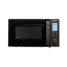 SilverCrest SMW 800 F2 Fekete 20L 800W / 1200W digitális grilles mikrohullámú sütő, forgótányéros mikró, mikrósütő grill funkcióval