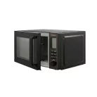 SilverCrest SMW 800 F2 Fekete 20L 800W / 1200W digitális grilles mikrohullámú sütő, forgótányéros mikró, mikrósütő grill funkcióval