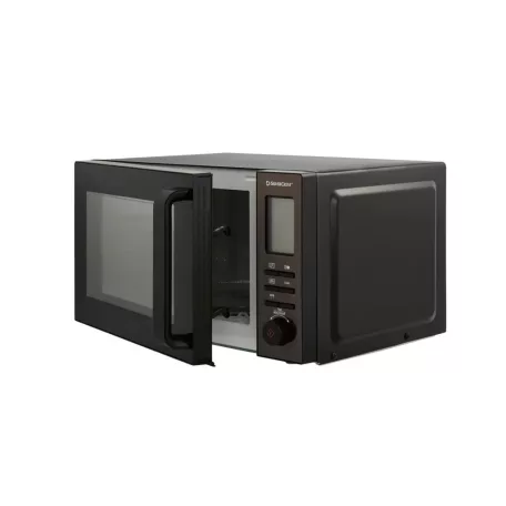 SilverCrest SMW 800 F2 Fekete 20L 800W / 1200W digitális grilles mikrohullámú sütő, forgótányéros mikró, mikrósütő grill funkcióval