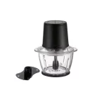 SilverCrest SMZE 500 C2 / E1 inox nemesacél 500W 1,2L üveg tálas konyhai aprító, jégdaráló funkcióval 