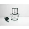   SilverCrest SMZE 500 C2 inox nemesacél 500W 1,2L üveg tálas konyhai aprító, jégdaráló funkcióval 