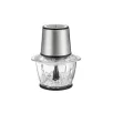   SilverCrest SMZE 500 C2 / E1 inox nemesacél 500W 1,2L üveg tálas konyhai aprító, jégdaráló funkcióval 