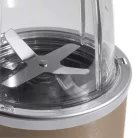 Ambiano SM-GS158 Prémium 1000W Smoothie Maker, Nutrition mixer turmixgép 3 palackkal 400ml / 800ml / 1000 ml fekete / rózsaszín színben
