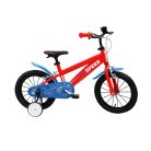 Denver Bikes Spiderman / Bottari Speed Pókember 77390 MTB fiú 14" kerékpár, bicikli levehető támasztó kerekekkel 81 x 18 x 50 cm, piros - kék