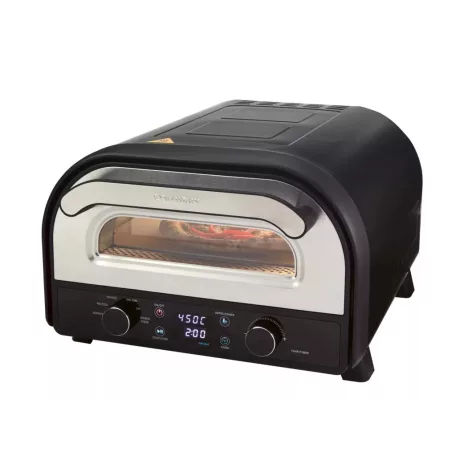 SilverCrest SPE 2400 A1 2400W elektromos pizzasütő kemence 45 x 55 x 30 cm 450 °C pizza kemence, pizzabox