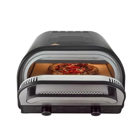 SilverCrest SPE 2400 A1 2400W elektromos pizzasütő kemence 45 x 55 x 30 cm 450 °C pizza kemence, pizzabox