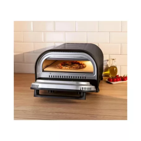 SilverCrest SPE 2400 A1 2400W elektromos pizzasütő kemence 45 x 55 x 30 cm 450 °C pizza kemence, pizzabox
