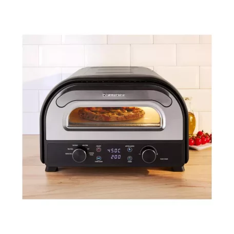 SilverCrest SPE 2400 A1 2400W elektromos pizzasütő kemence 45 x 55 x 30 cm 450 °C pizza kemence, pizzabox