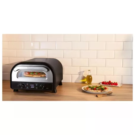 SilverCrest SPE 2400 A1 2400W elektromos pizzasütő kemence 45 x 55 x 30 cm 450 °C pizza kemence, pizzabox