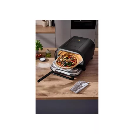 SilverCrest SPE 2400 A1 2400W elektromos pizzasütő kemence 45 x 55 x 30 cm 450 °C pizza kemence, pizzabox