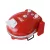 Coca-Cola® SPM-900CC piros 1400W 30 cm elektromos pizzasütő, pizzakemence hőmérúvel, 305 x 10 mm pizzakővel, fém pizzalapáttal