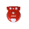   Coca-Cola® SPM-900CC piros 1400W 30 cm elektromos pizzasütő, pizzakemence hőmérúvel, 305 x 10 mm pizzakővel, fém pizzalapáttal