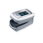 Sanitas SPO 25 Pulse Oximeter, ujjra csíptethető pulzoximéter LCD kijelzővel Artériás oxigénszaturáció (SpO₂) és pulzusszám mérésére, fehér (861.27)