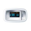   Sanitas SPO 25 Pulse Oximeter, ujjra csíptethető pulzoximéter LCD kijelzővel Artériás oxigénszaturáció (SpO₂) és pulzusszám mérésére, fehér (861.27)