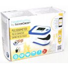 Beurer / SilverCrest Personal Care SPO 55 Pulse Oximeter, Bluetooth pulzoximéter LCD kijelzővel, HealthForYou alkalmazás kapcsolattal,  Artériás oxigénszaturáció (SpO₂) és pulzusszám mérésére, fehér (454.82)