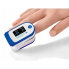 Beurer / SilverCrest Personal Care SPO 55 Pulse Oximeter, Bluetooth pulzoximéter LCD kijelzővel, HealthForYou alkalmazás kapcsolattal,  Artériás oxigénszaturáció (SpO₂) és pulzusszám mérésére, fehér (454.82)