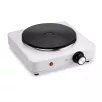   Ambiano SP-151A  szimpla elektromos főzőlap, 1500W fém platnis egylapos rezsó fekete / fehér, 185 mm