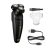 Cien Beauty SRR 3.7 C3 Rotary Shaver 3 körkéses, mosható (IPX6) Li-ion akkus 3.7V akkumulátoros száraz - nedves férfi borotva LED kijelzővel