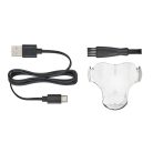 Cien Beauty SRR 3.7 C3 Rotary Shaver 3 körkéses, mosható (IPX6) Li-ion akkus 3.7V akkumulátoros száraz - nedves férfi borotva LED kijelzővel