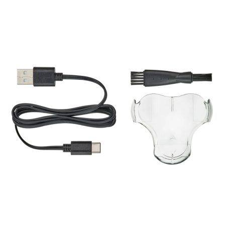 Cien Beauty SRR 3.7 C3 Rotary Shaver 3 körkéses, mosható (IPX6) Li-ion akkus 3.7V akkumulátoros száraz - nedves férfi borotva LED kijelzővel