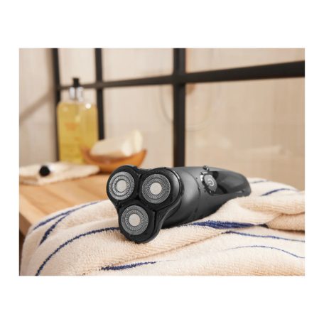 Cien Beauty SRR 3.7 C3 Rotary Shaver 3 körkéses, mosható (IPX6) Li-ion akkus 3.7V akkumulátoros száraz - nedves férfi borotva LED kijelzővel