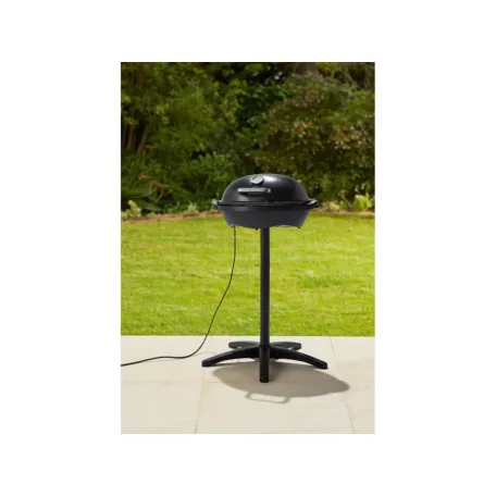 GrillMeister SSGE 2400 A1 kültéri / beltéri elektromos 2400W 2 az 1-ben grillsütő: asztali gömbgrill / állógrill