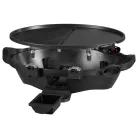 GrillMeister SSGE 2400 A1 kültéri / beltéri elektromos 2400W 2 az 1-ben grillsütő: asztali gömbgrill / állógrill