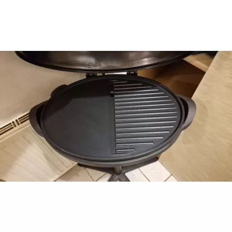 GrillMeister SSGE 2400 A1 kültéri / beltéri elektromos 2400W 2 az 1-ben grillsütő: asztali gömbgrill / állógrill