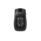 SilverCrest SSH 600 B2 BK (fekete) PTC 600W elektromos bedugható kerámia hősugárzó, fűtőventilátor LED kijelzővel, 24 órás időzítővel (Ceramic Plug Heater)