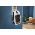 Tronic TSH 600 B2 / SilverCrest SSH 600 B2 Handy Heater Fehér PTC 600W elektromos bedugható, fali konnektoros mini kerámia hősugárzó, fűtőventilátor LED kijelzővel, 24 órás időzítővel (Ceramic Plug Heater)